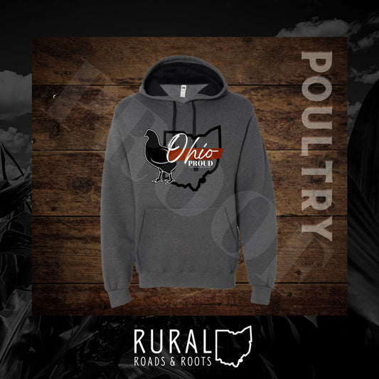 Ohio Proud "Poultry" Hooded Sweatshirt